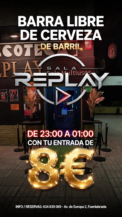 Sala replay en Fuenlabrada