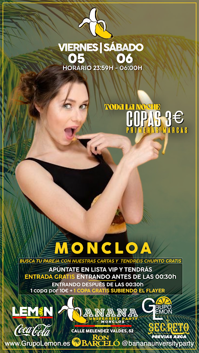 Banana University Party en Madrid